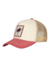 Barts Basecap Silkin Trucker Cap brick beige/rot - 1 Stück